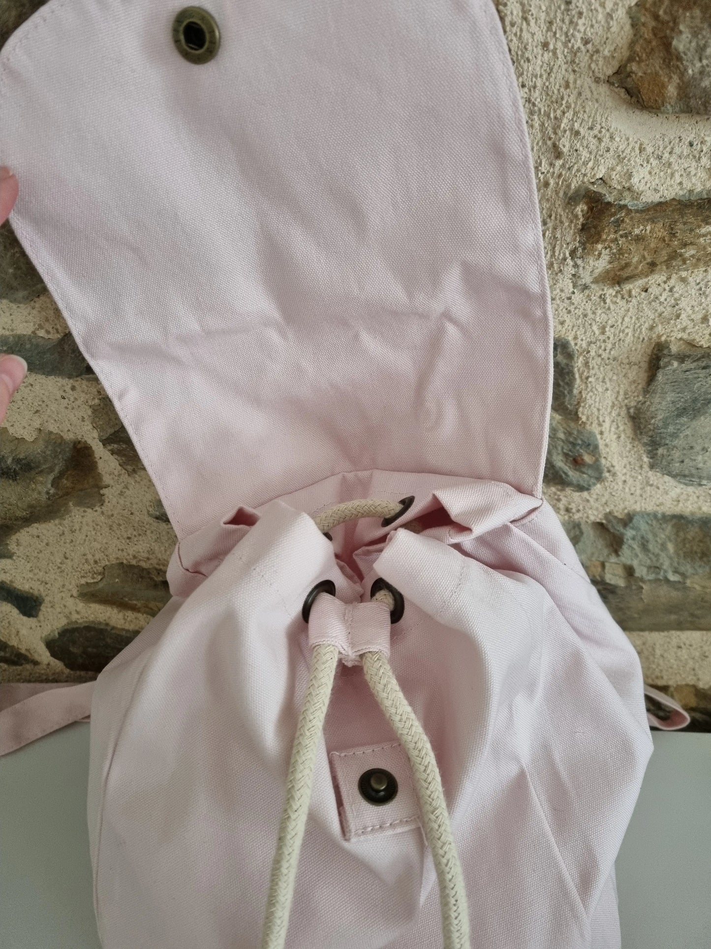 Sac a dos rose C.S.Créatif