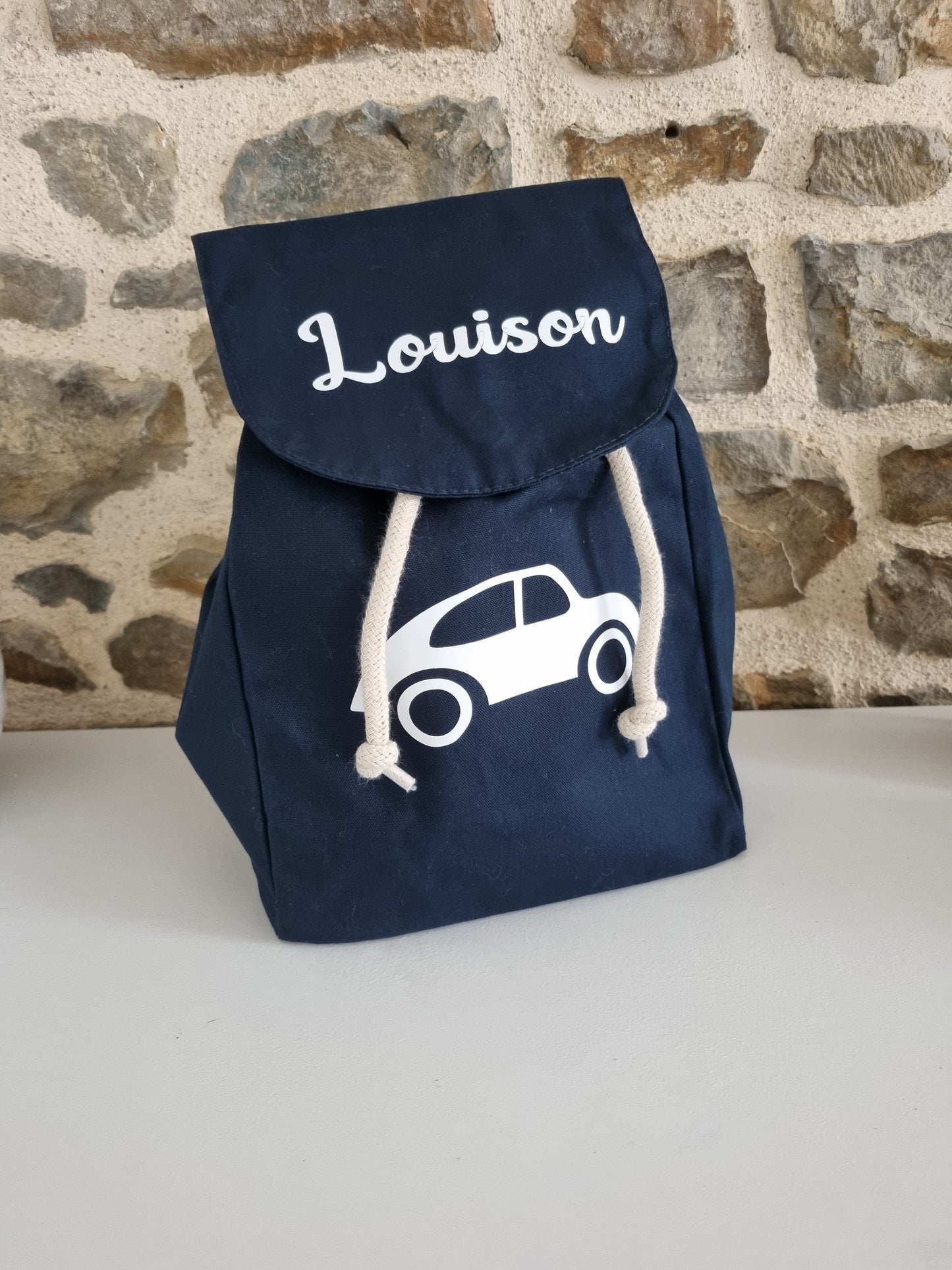 Sac a dos bleur marine C.S.Créatif