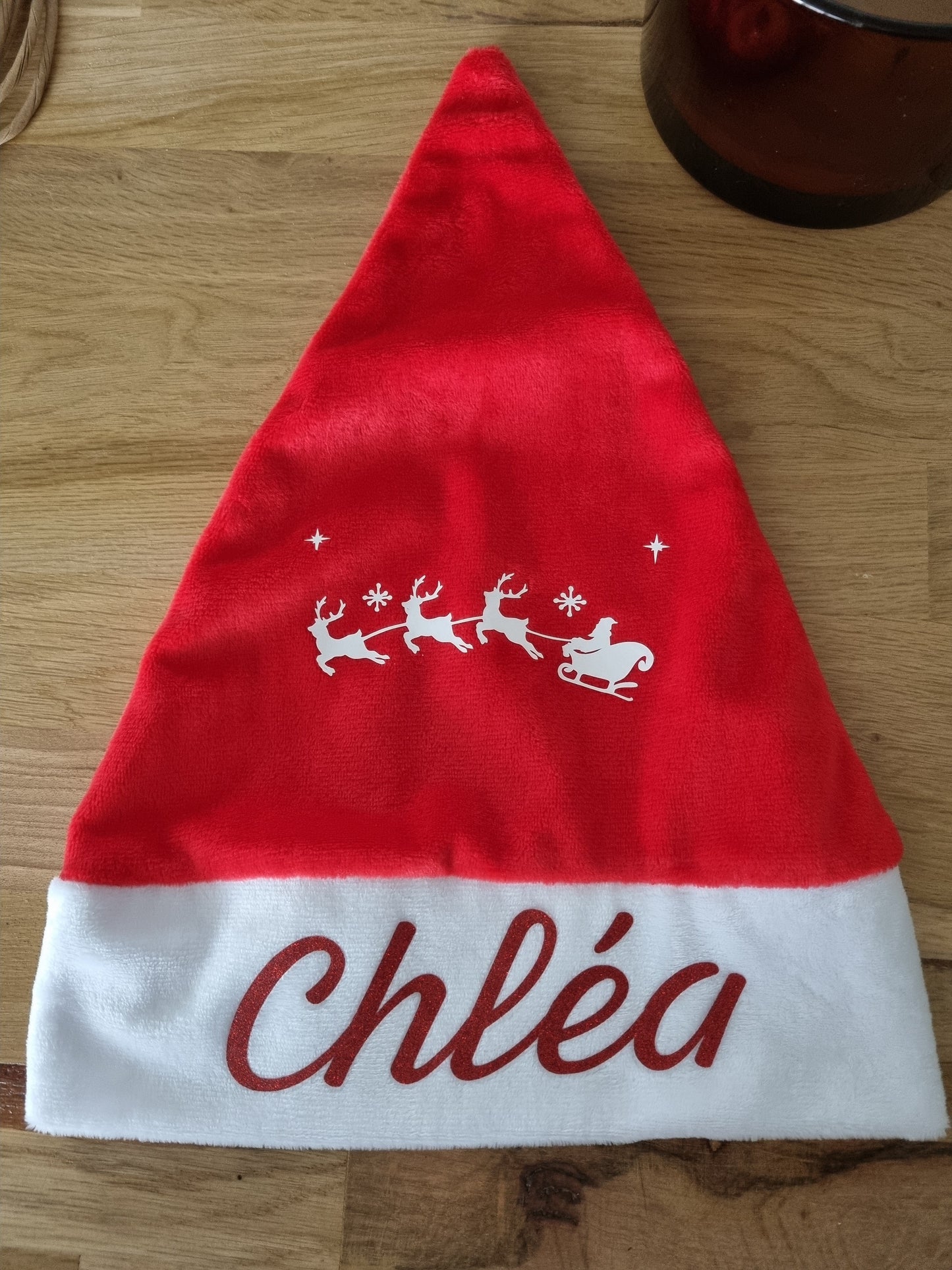 Bonnet de Noël personnalisé C.S.Créatif