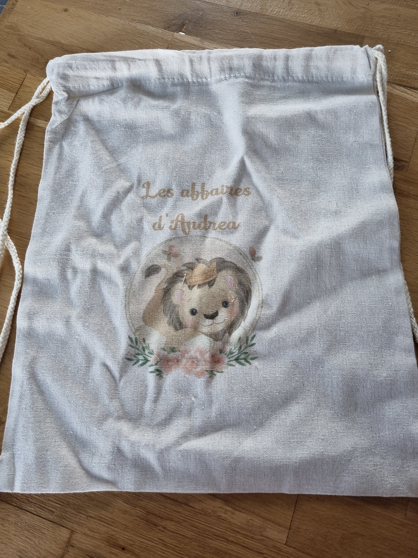 Sac personnalisé prénom "Andrea" C.S.Créatif