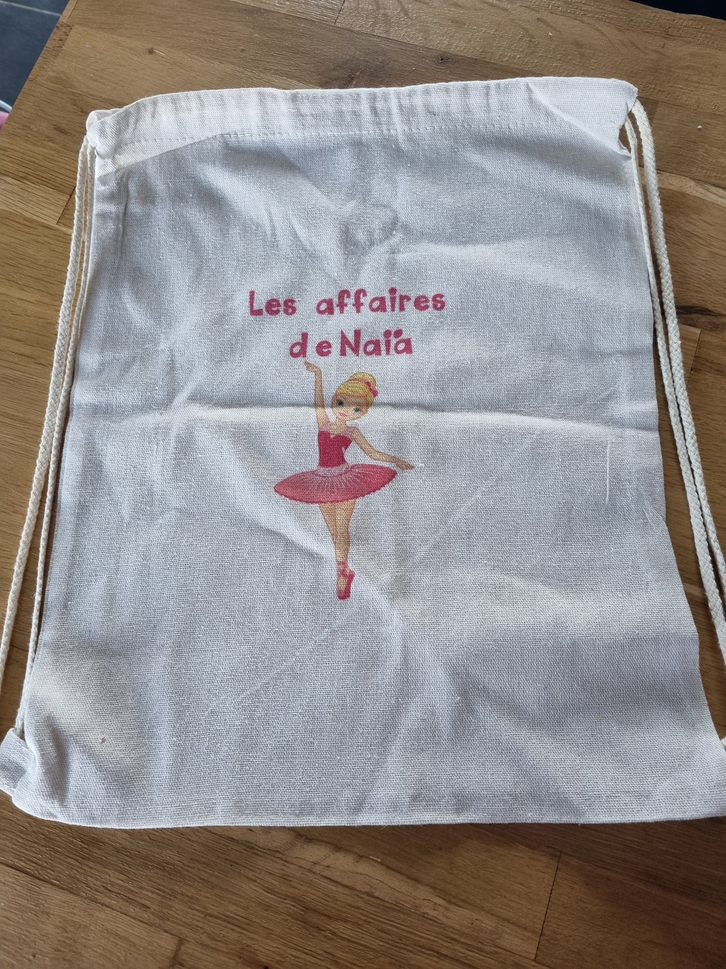 Sac personnalisé prénom "Naia" C.S.Créatif