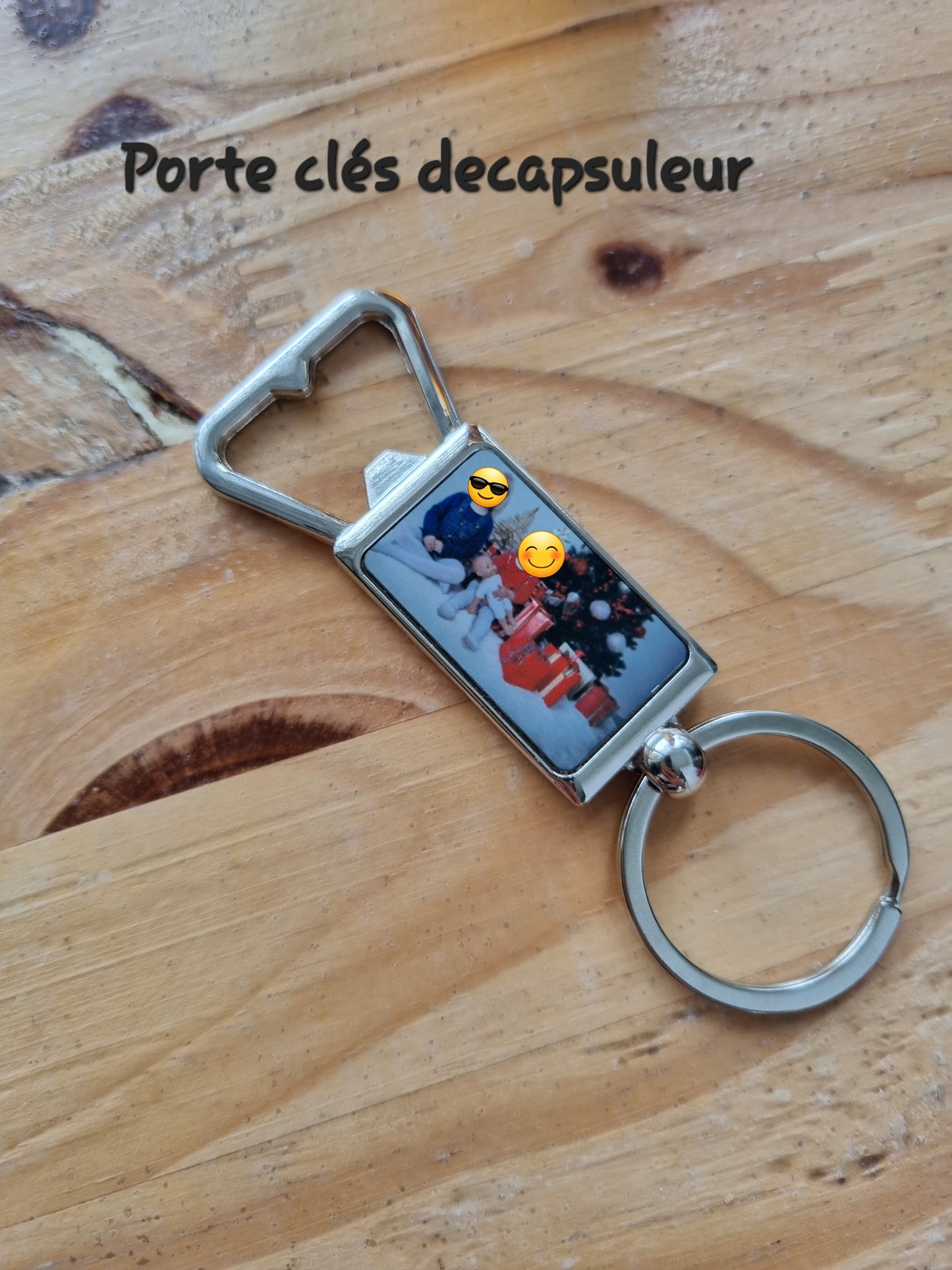 Porte-clés Décapsuleur